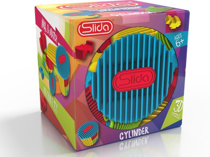 SLIDA BRAIN TEASER Klasisks Cilindrs (CR94Y11XX5)