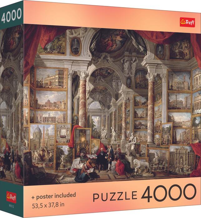 TREFL Puzle ar plakātu Panini, Modern