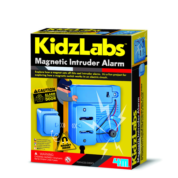4M KidzLabs DIY komplekts Magnētiskā pretielaušanās signalizācija (00-03440)