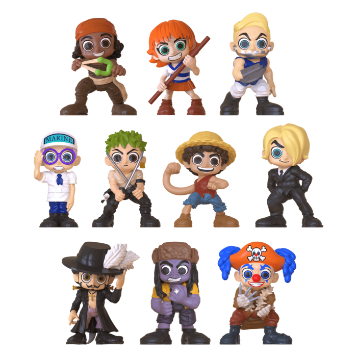 PHATMOJO ONE PIECE Mini figūriņa necaurspīdīgā