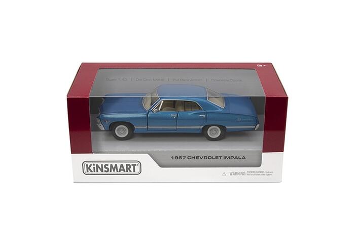 KINSMART Miniatūrais modelis - 1967 Chevrolet