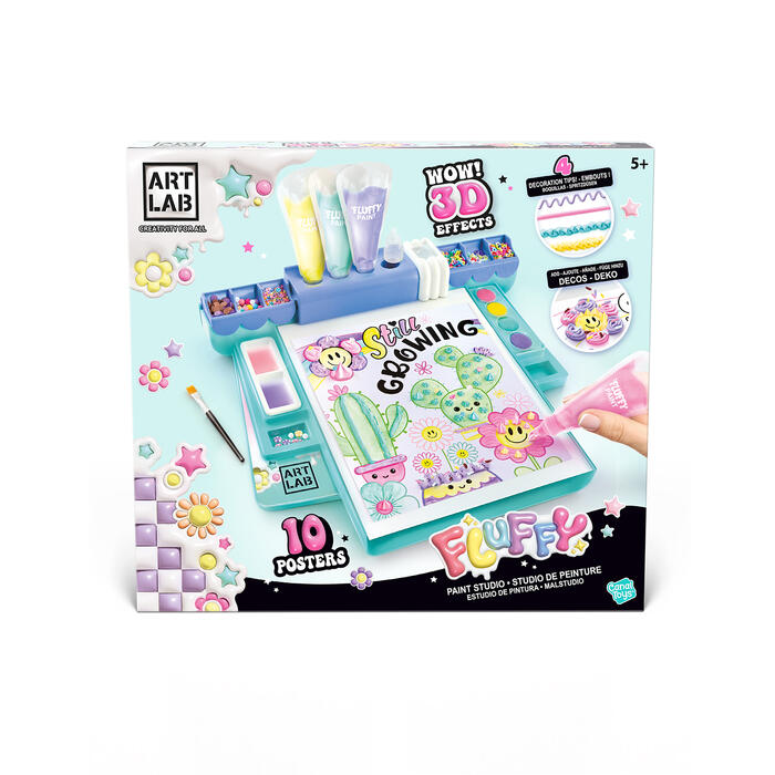 ART LAB Набор для творчеста Fluffy Paint Studio (ART017)