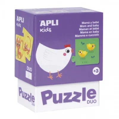 APLI kids Puzle DUO bērniem Mom