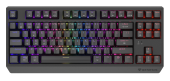 Klaviatūra Genesis Thor 230 TKL Outemu Silent Lemon (NKG-2108)