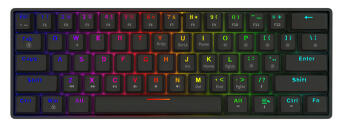 Klaviatūra Savio Blackout X2 60% Outemu