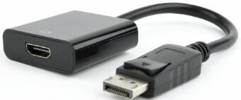Adapteris Gembird DisplayPort Male - HDMI Female 10cm (AB-DPM-HDMIF-002)