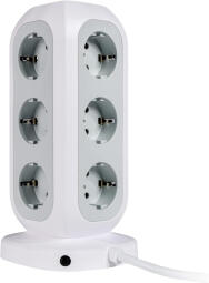 Strāvas pagarinātājs Verbatim 2m  EU Socket Tower 15 in 1 (49547V)