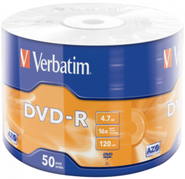 Matricas DVD-R AZO Verbatim 4.7GB