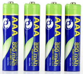 Energenie Rechargeable AAA Batteries 4pcs (EG-BA-AAA8R4-01)