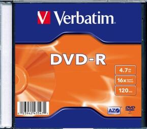 Matricas DVD-R AZO Verbatim 4.7GB