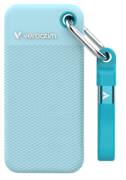 Ārējais SSD Verbatim Pocket Pollar Blue 1TB USB-C (32324V)