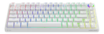 Klaviatūra Savio Wireless Mechanical Phenix White