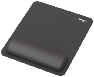 Peļu paliktnis Fellowes BREYTA Wrist Rest Microban Black (100142555)