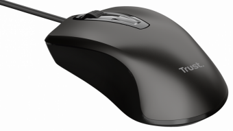 Datorpele Trust Wired Optical Mouse Black (24657)