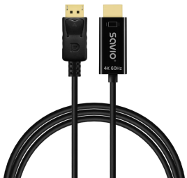 Kabelis SAVIO Display Port - HDMI
