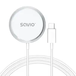 Bezvadu Lādētājs Savio ar USB -
