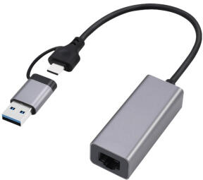 Adapteris Gembird USB 2.5G Gigabit Network Adapter Space Grey (A-USB3AC-LAN2G-01)
