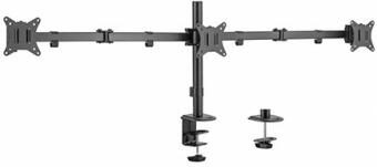 Monitora stiprinājums Gembird Adjustable Desk 3-display