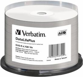 Matricas DVD-R AZO Verbatim 4.7GB