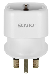 Strāvas adapteris SAVIO Travel adapter EU