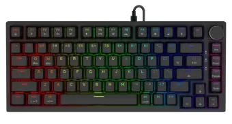 Klaviatūra Savio ASTRAL Magnetic OUTEMU White Jade Black (5905106070146)
