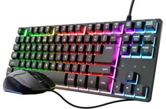 Perifērijas komplekts Trust GXT798 2in1 Black US (25938)