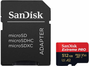 Atmiņas karte Sandisk Extreme PRO microSDXC