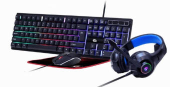 Gembird 4-in-1 Backlight Gaming Kit Ghost