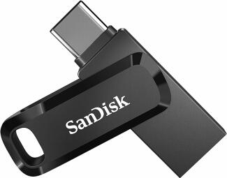 Zibatmiņa SanDisk Ultra Dual Drive Go 512GB USB Type-C Black (SDDDC3-512G-G46)