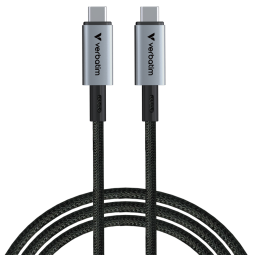 Kabelis Verbatim USB-C to USB-C 240W 40 Gbps 120 cm (31847V)