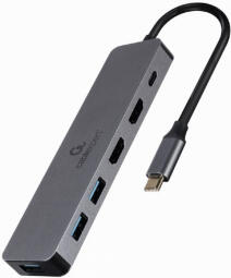 Dokastacija Gembird USB Type-C 3-in-1 multi-port