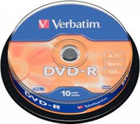 Matricas DVD-R AZO Verbatim 4.7GB