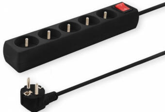 Pagarinātājs Savio Power Strip 5-way 1