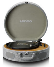 Plašu atskaņotājs Lenco LS-66GY Wooden Grey