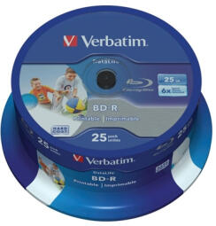 BD-R Verbatim 25GB 6x Datalife 25