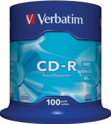 Matricas CD-R Verbatim 700MB 1x-52X Extra