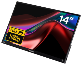 Monitors Verbatim 14" Touchscreen 1080p USB-C