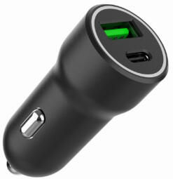 Auto lādētājs Gembird USB Type-C +