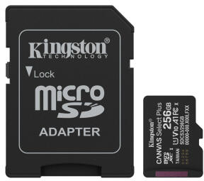 Atmiņas karte Kingston MicroSDXC 256GB Canvas