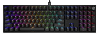 Klaviatūra Genesis Thor 404 Black Gateron