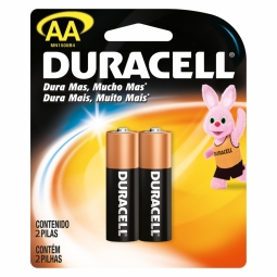 Baterijas Duracell AA Alkaline 2pack (5000394076921)