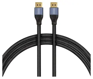 Kabelis Savio DisplayPort 2.1 Male - DisplayPort Male 8K 1m (CL-209)
