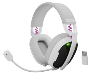 Austiņas Fury Fukiya F6 Wireless White (NFU-2337)