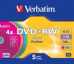 Matricas DVD+RW Verbatim 4.7GB 4x