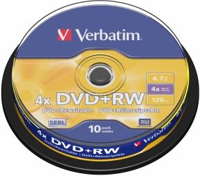 Matricas DVD+RW SERL Verbatim 4.7GB