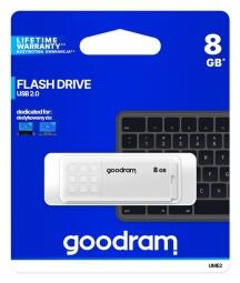 Goodram UME2 USB 2.0 8GB White (UME2-0080W0R11)