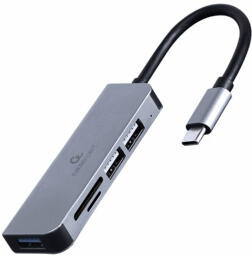 USB Centrmezgls Gembird USB Type-C 3-port
