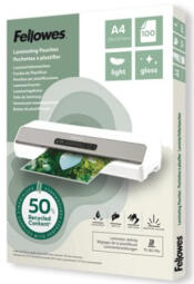 Laminēšanas plēves Fellowes Eco 100gab Gloss