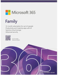 Programmatūra Microsoft Office M365 Family EN