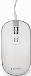 Gembird Optical Mouse White (MUS-4B-06-WS)